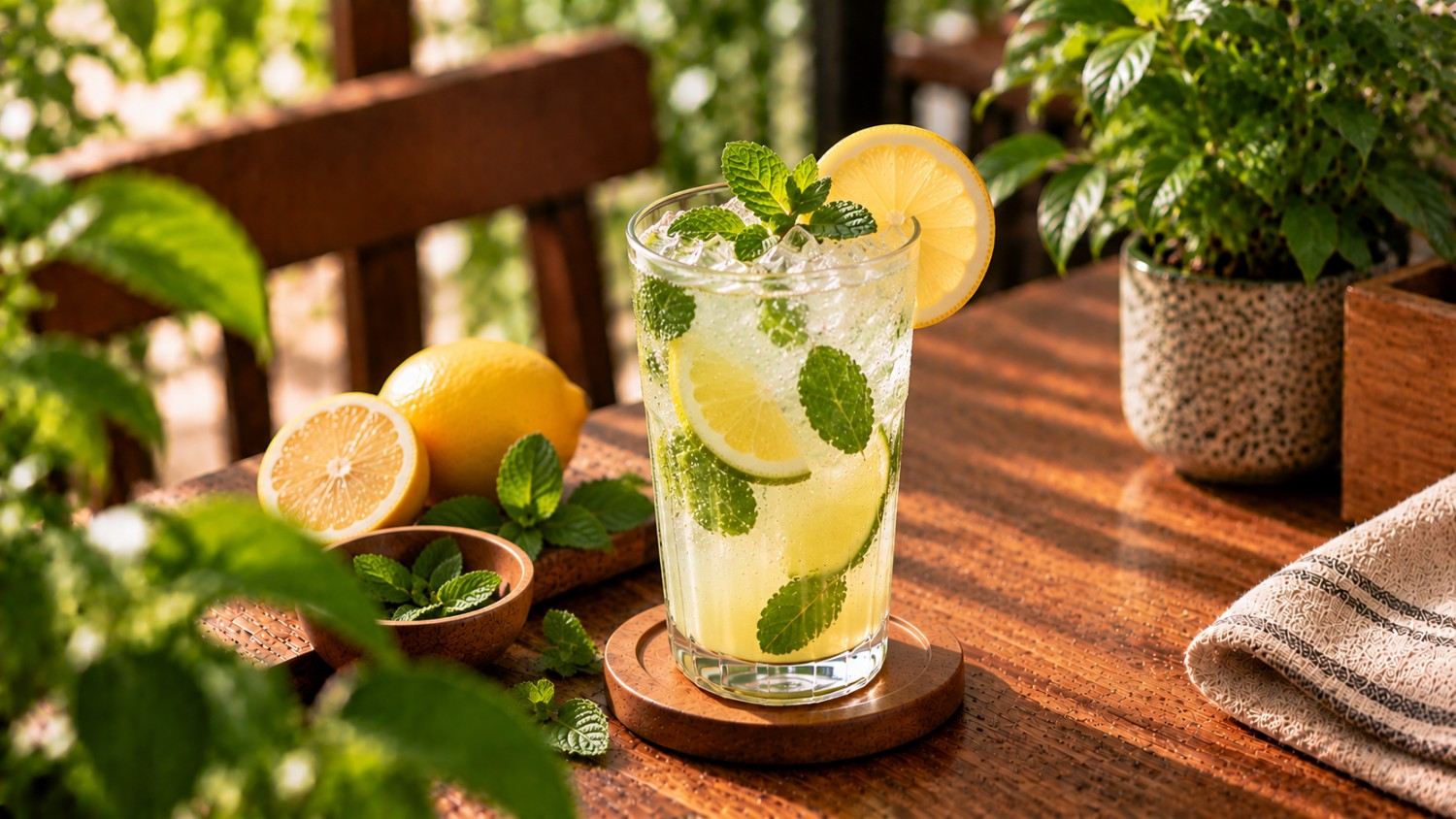 Lemon Mint Squash